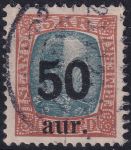 Obrázek k výrobku 45882 - 1921, Island, 0105, Výplatní známka ⊙