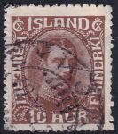 Obrázek k výrobku 45940 - 1933, Island, 0160, Výplatní známka: Král Kristián X. ⊙