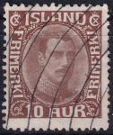 Obrázek k výrobku 45941 - 1932, Island, 0161, Výplatní známka: Král Kristián X. ⊙