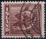Obrázek k výrobku 45966 - 1942, Island, 0208A, Výplatní známka:Typické zemské motivy: Gadus morrhua ⊙