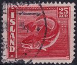 Obrázek k výrobku 45972 - 1942, Island, 0216A, Výplatní známka:Typické zemské motivy: Gadus morrhua ⊙