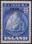 Obrázek k výrobku 45976 - 1940, Island, 0218, Světová výstava New York: Znak výstavy ✶