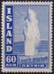 Obrázek k výrobku 45982 - 1938, Island, 0196, Výplatní známka: Typické zemské motivy - Velký gejzír ✶✶