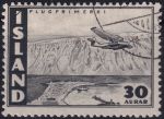 Obrázek k výrobku 45998 - 1947, Island, 0241, Letecká známka: Letadlo nad krajinou - Letadlo Saro Lerwick nad Thingvellirem ⊙