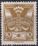Obrázek k výrobku 46014 - 1920, ČSR I, 0145A, Výplatní známka: Holubice ✶