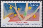Obrázek k výrobku 46086 - 1999, Francie, 3370, 50 let Evropské rady ✶✶