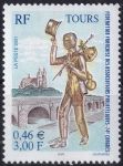 Obrázek k výrobku 46194 - 2001, Francie, 3537, Národní kongres Svazu francouzských klubů sběratelů poštovních známek, Tours ✶✶