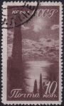 Obrázek k výrobku 46267 - 1938, SSSR, 0625, Krajinky Krymu a Kavkazu: Krymské pobřeží s Pinus halpensis ⊙