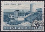 Obrázek k výrobku 46360 - 1956, Island, 0306, Výplatní známka: Elektrárny a vodopády - Elektrárna Sogs ⊙