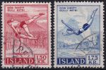 Obrázek k výrobku 46364 - 1957, Island, 0314/0315, Výplatní známky: Sport ⊙
