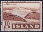 Obrázek k výrobku 46369 - 1956, Island, 0303, Výplatní známka: Elektrárny a vodopády - Skógafoss ⊙