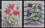 Obrázek k výrobku 46374 - 1957, Island, 0316/0318, Výplatní známky: Krajinky ⊙