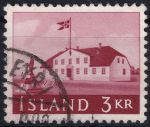 Obrázek k výrobku 46414 - 1960, Island, 0347/0348, Výplatní známky: Budova vlády ⊙