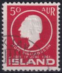 Obrázek k výrobku 46416 - 1960, Island, 0349/0351, 150. výročí narození Jóna Sigurdssona ⊙
