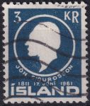 Obrázek k výrobku 46417 - 1960, Island, 0349, 150. výročí narození Jóna Sigurdssona ⊙