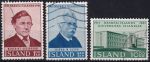 Obrázek k výrobku 46423 - 1961, Island, 0356/0358A, 50 let Univerzity Islandu ⊙