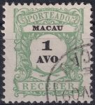 Obrázek k výrobku 46497 - 1904, Macao, DL01, Doplatní známka: Kresba číslice ⊙