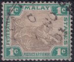 Obrázek k výrobku 46504 - 1945, Malajsko (Britská vojenská správa), 07b, Výplatní známka: Král Jiří VI. ⊙