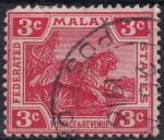 Obrázek k výrobku 46508 - 1906, Malajsko, 39, Výplatní známka: Tygr ⊙