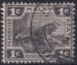 Obrázek k výrobku 46514 - 1919, Malajsko, 44, Výplatní známka: Tygr ⊙
