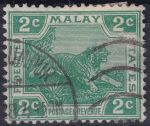 Obrázek k výrobku 46515 - 1923, Malajsko, 51, Výplatní známka: Tygr ⊙