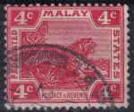 Obrázek k výrobku 46518 - 1927, Malajsko, 56, Výplatní známka: Tygr ⊙