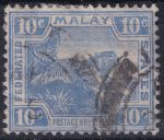 Obrázek k výrobku 46522 - 1919, Malajsko, 44, Výplatní známka: Tygr ⊙