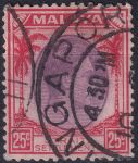 Obrázek k výrobku 46526 - 1938, Malajsko - Průlivové osady, 214, Výplatní známka: Král Jiří VI. ⊙