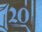 Obrázek k výrobku 46560 - 1921, ČSR I, 0148IIAVV, Výplatní známka: Holubice ✶ o H