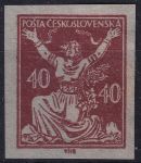 Obrázek k výrobku 46571 - 1920, ČSR I, 0154IIZT, Výplatní známka: Osvobozená republika (✶)