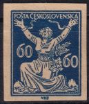 Obrázek k výrobku 46580 - 1920, ČSR I, 0154IIZT, Výplatní známka: Osvobozená republika (✶)