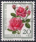 Obrázek k výrobku 46612 - 1972, Švýcarsko, 0985, „Pro Juventute“: Růže - Rosa Miracle ⊙
