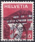 Obrázek k výrobku 46623 - 1973, Švýcarsko, 0992, Výplatní známka: Architektura a umělecká řemesla - Románská kapitula ⊙