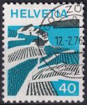 Obrázek k výrobku 46624 - 1973, Švýcarsko, 1007, Výplatní známka: Krajinky - Erlenbach ⊙