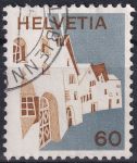 Obrázek k výrobku 46626 - 1973, Švýcarsko, 1009, Výplatní známka: Krajinky - Ernen ⊙