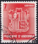 Obrázek k výrobku 46645 - 1982, Andorra (Španělská pošta), 0147, Výplatní známka: Znak Andorry ⊙