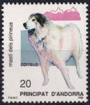 Obrázek k výrobku 46648 - 1984, Andorra (Španělská pošta), 0179, Letecká známka: Centrum pyrenejské kultury ✶✶