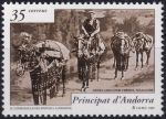 Obrázek k výrobku 46655 - 1995, Andorra (Španělská pošta), 0245, Přijetí Andorry do Evropské rady ✶✶