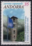 Obrázek k výrobku 46657 - 1999, Andorra (Španělská pošta), 0266, 50 let Evropské rady ✶✶