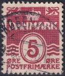 Obrázek k výrobku 46667 - 1938, Dánsko, 244x, Výplatní známka: Vlnky ⊙ 