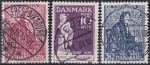Obrázek k výrobku 46676 - 1938, Dánsko, 0247/249, 100. výročí návratu Bartela Thorvaldsena do Kodaně ⊙