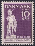 Obrázek k výrobku 46677 - 1937, Dánsko, 0237/0240, 25 let vlády krále Kristiána X. ✶✶