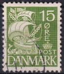 Obrázek k výrobku 46694 - 1940, Dánsko, 261, Výplatní známka: Karavela ⊙ 