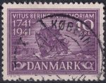 Obrázek k výrobku 46706 - 1941, Dánsko, 266/0268, 200. výročí úmrtí Vituse Beringa (1681 - 1741), námořního cestovatele a průzkumníka Asie ⊙ 