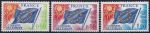 Obrázek k výrobku 46717 - 1969, Francie, SL013/014, Služební známky pro Evropskou radu: Evropská vlajka ✶✶