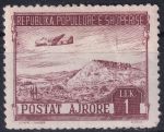 Obrázek k výrobku 46829 - 1950, Albánie, 0489, Letecká známka: Krajinky - Vuno ✶✶