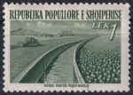 Obrázek k výrobku 46831 - 1950, Albánie, 0492, Letecká známka: Krajinky - Vuno ✶✶