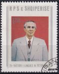 Obrázek k výrobku 46861 - 1949, Albánie, 0469, Výplatní známka: Státní prezident Enver Hodža ⊙
