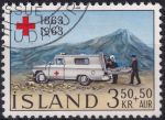 Obrázek k výrobku 46873 - 1962, Island, 0363, Výplatní známka: Novostavby - Dům zemědělské společnosti ⊙