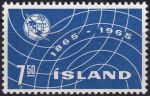 Obrázek k výrobku 46888 - 1965, Island, 0390/0391, 100 let Mezinárodní telekomunikační unie (ITU) ✶✶